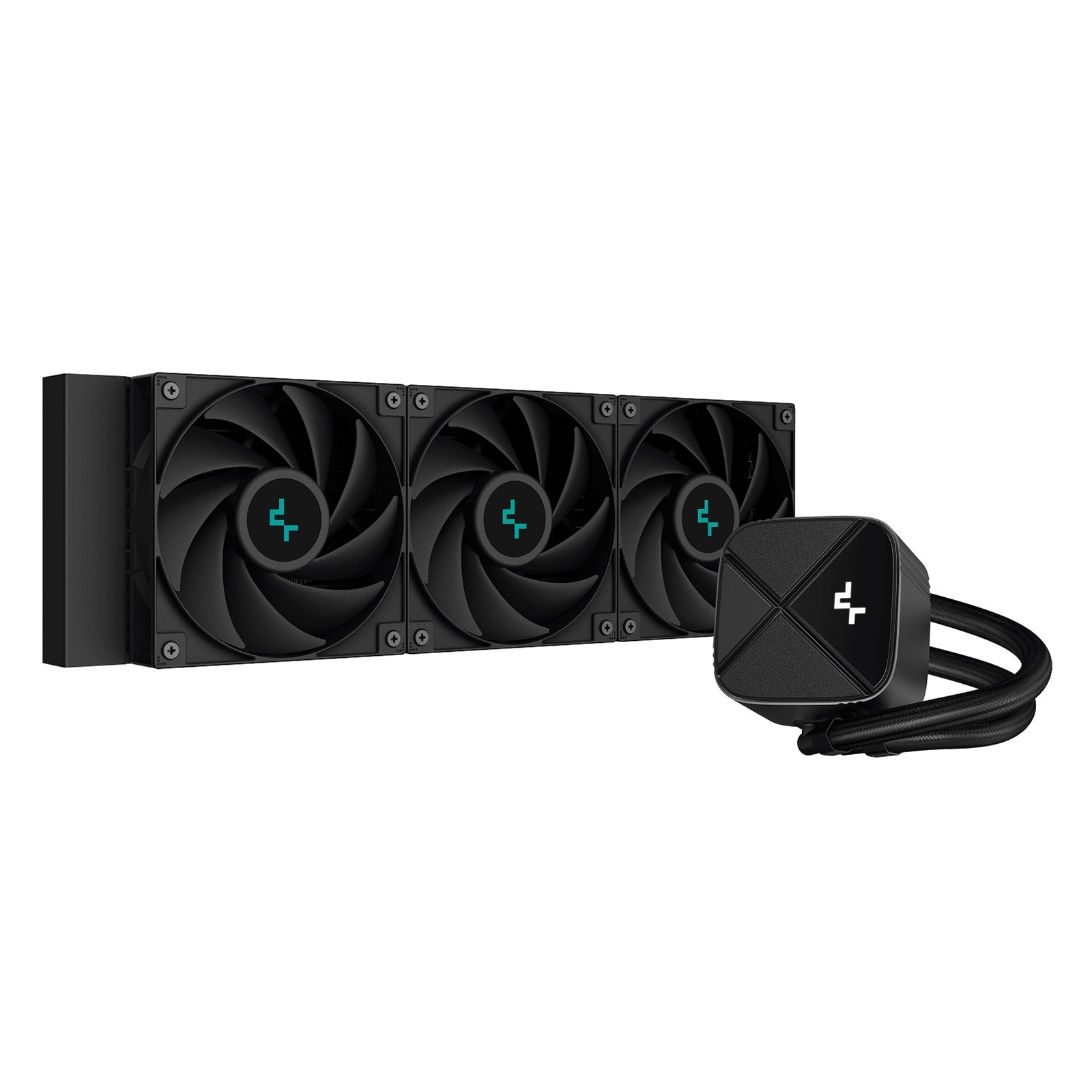 DeepCool LS720 SE Zero Dark 360mm Aluminum AIO Liquid CPU Cooler DeepCool LS720 SE Zero Dark 360mm Aluminum AIO Liquid CPU Cooler